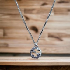 [140번] 구* 인터로킹 G 펜던트 목걸이