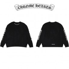 크* 라운드 나염 맨투맨(블랙)