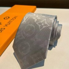 루* 모노그램 실크 넥타이