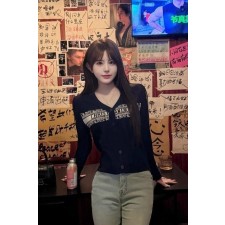 디* 오블리크 자가드 가디건 수입최고급