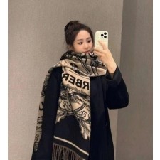 버** 리버시블 EKD 울캐시 숄머플러수입최고급