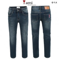 아* 융기모 진청 히든밴딩 슬림팬츠