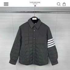 톰* 수입고급 사선완장 다운 자켓 진그레이