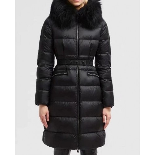 Boedic black fur Down Jacket 보에딕 블랙퍼 구스다운 신상 여성용