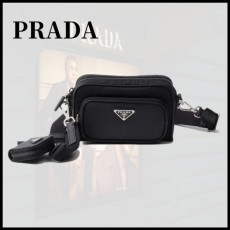 프** 리나일론 및 사피아노 가죽 숄더백(최상위버젼) 2VH172A