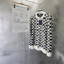 루* 모노그램 모헤어 가디건