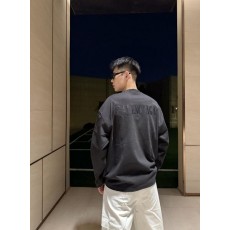 발**** 가죽패치 백로고 긴팔티