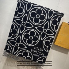 루* 시그니쳐 모노그램 패턴 머플러