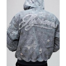 슈** HJR 트롱프 뢰유 후드 워크 자켓