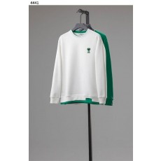 아* 그린 하트 레이어드 맨투맨