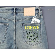 로** 아나그램 백포켓 원싱 데님 청바지