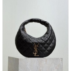 보** 퀼팅 나파 소재 ICARINO 미니백 BLACK 풀박스