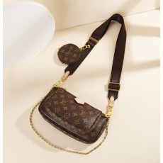 루* 고급 멀티포쉐트 악세수아 브라운