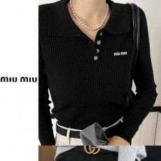 미*** 버튼카라 골지니트