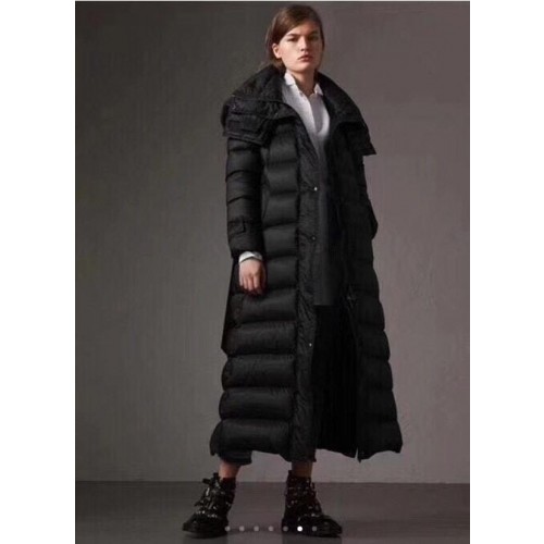 버** 롱 구스패딩