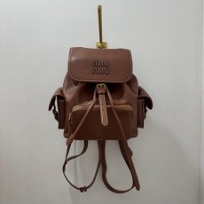 미*** 수입 고급 가죽 백팩