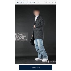 폴* 헤링본 누빔 코트