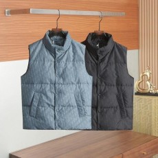 디* W2510 오블리크 테크니컬 다운 베스트