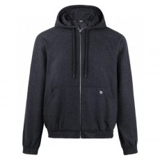 펜* M1123 울 후드 집업 자켓