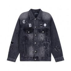 크* M1193 시그니처 데님 자켓