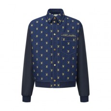 루* M1183 업사이클 데님 바시티 자켓