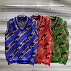 펜* B643 FF 모티프 니트 베스트