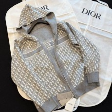 디* 오블리크 리버시블 후드 집업 가디건  수입