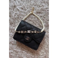 샤* 이니셜 진주목걸이