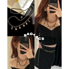 샤* 이니셜 체인 벨트목걸이