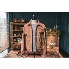 보** 빈티지 가죽자켓