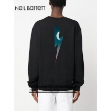 닐** 스페이스 우주 번개 밍크 양기모 티셔츠