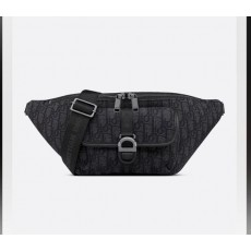 디* 8 벨트백 블랙 Di0r Oblique 자카드