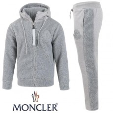 빅로고 양털 후드 집업 셋업 기모 원단