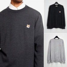 메* 키츠네 폭스헤드 라운드니트 (남성)