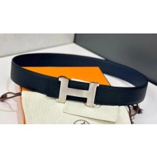 에*** H로고 금장 벨트