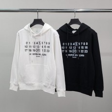 메* 마르지엘라 넘버레터링 코튼 후드티