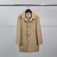 버** 기사자수 트렌치 코트