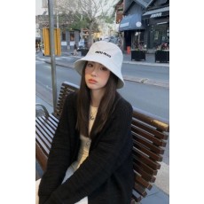 미*** 로고 자수 버킷햇 수입