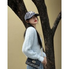 디* 오블리크 자가드 볼캡 수입