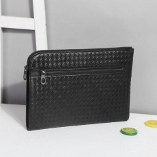 보** 앞지퍼 노트 클러치