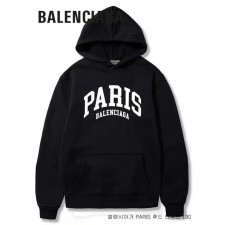 발**** PARIS 후드 기모티셔츠 130