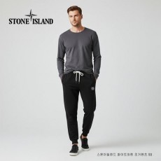 스* 화이트 와펜 기모조거 팬츠 93