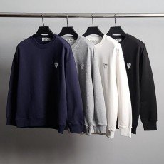 꼼* 화이트와펜 코튼 맨투맨