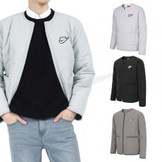 나** 패치로고 스텐다드 퀄팅 패딩 점퍼