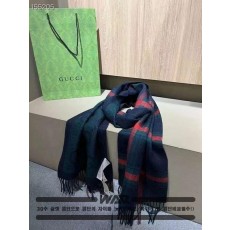 구* 양면 체크 gg 패턴 머플러