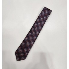 구* 라운드 인터로킹 G 실크 넥타이