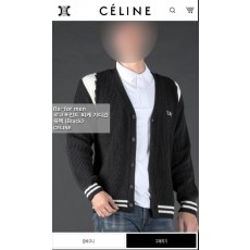 셀** 로고포인트 피케 가디건