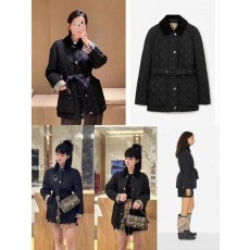 버** 퀄팅 누빔 여성 자켓