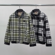 버** 래더패치 카라 누빔 자켓