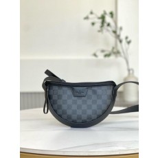 루* 에비뉴 슬링백 다미에 그라파이트